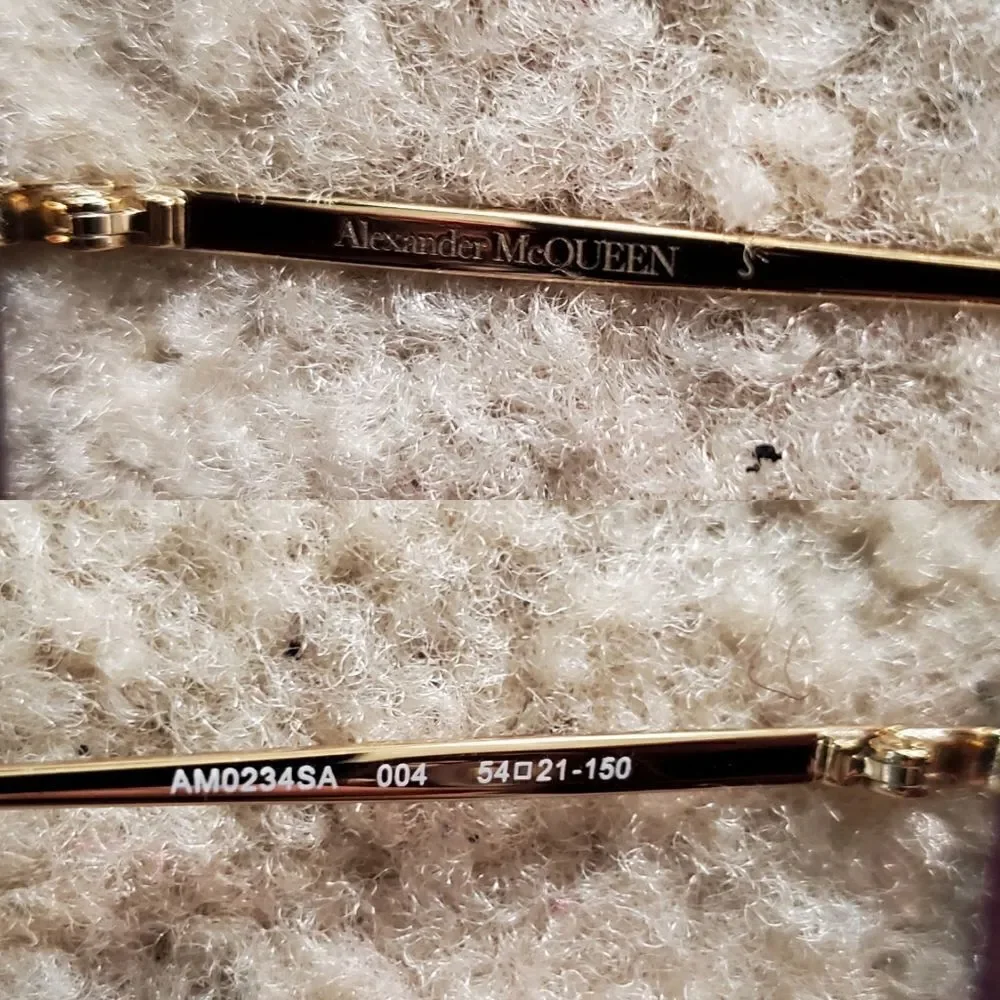 ALEXANDER MCQUEEN Unisex AMO234SA 54mm